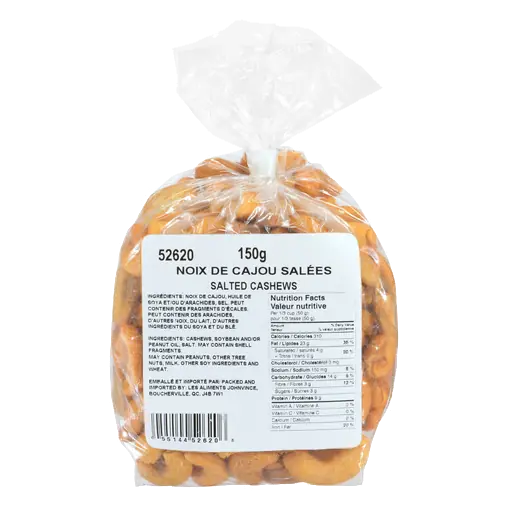 Roasted Cashews With Salt 150 g
