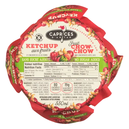 Caprices D'Antan Chow Chow Fruit 330 ml