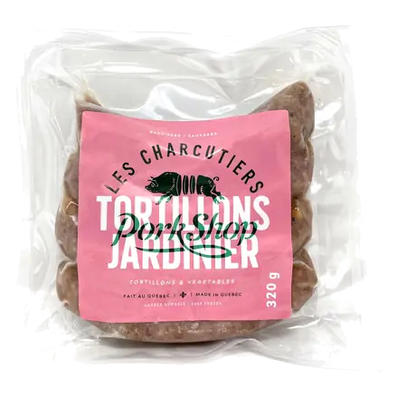 Les Charcutiers Pork Shop Frozen Sausage Garden 320 g