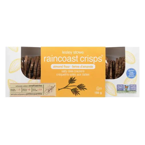 Raincoast Crisps Salty Date 150 g
