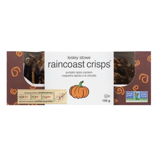 Crackers Raincoast Crisps Pumpkin Spice 150 g