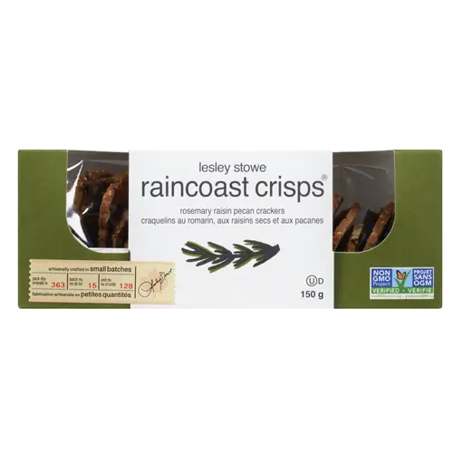 Raincoast Crisps Rosemary Raisin & Pecan 150 g