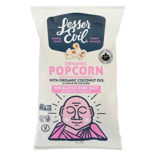 Organic Popcorn Himalayan Pink Salt 142 g