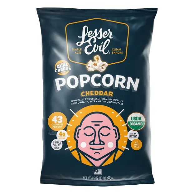 Organic Cheddar Popcorn