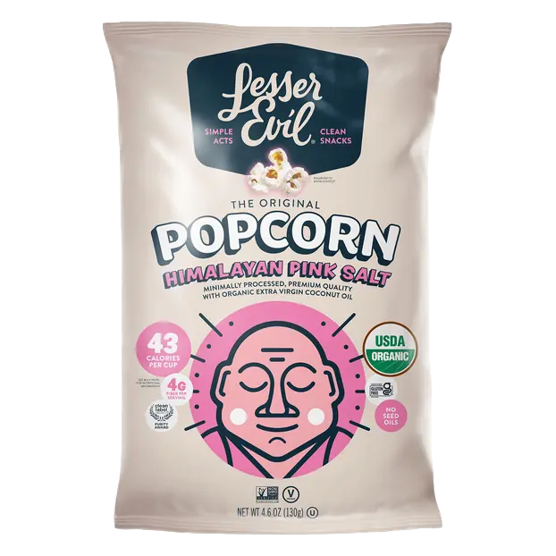 Organic Gluten Free Himalayan Pink Popcorn