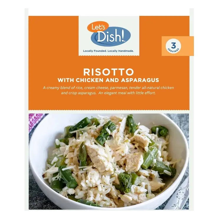Let's Dish! Risotto with Chicken and Asparagus, 24.75oz