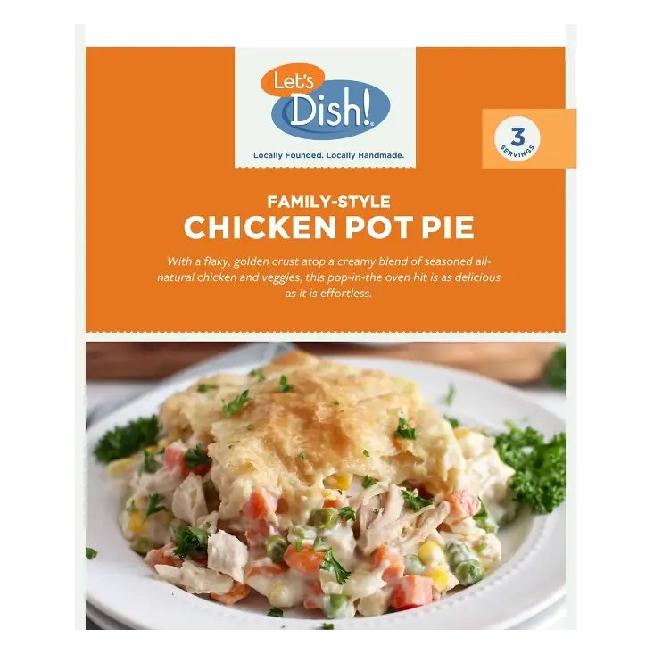 Let's Dish! Style Chicken Pot Pie, 30oz
