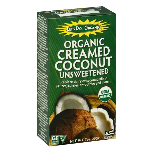 Creamed Coconut, Unsweetened