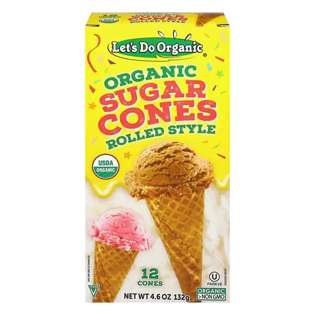 Rolled Style Sugar Cones