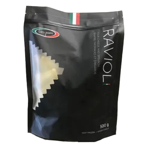 Frozen Ravioli Four Cheese and Spinach 500 g