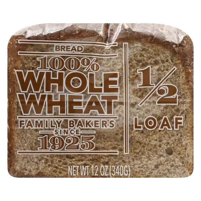 100% Whole Wheat Bread