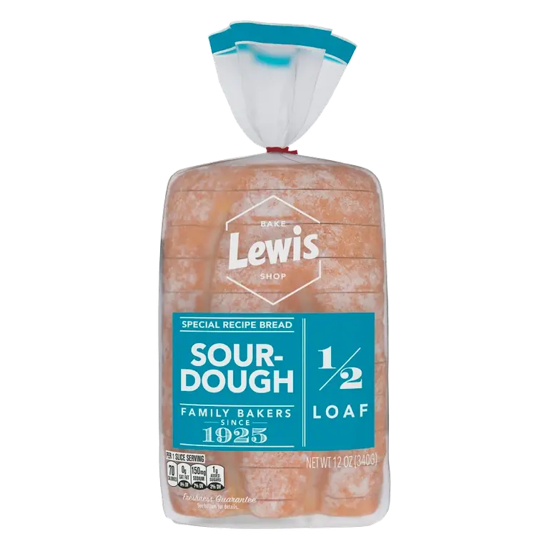Sour-Dough Special Recipe 1/2 Loaf Bread