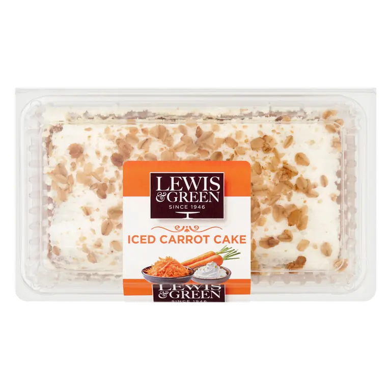 Lewis & Green Iced Carrot Cake 400g