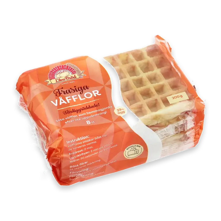 Frasiga Våfflor 200g