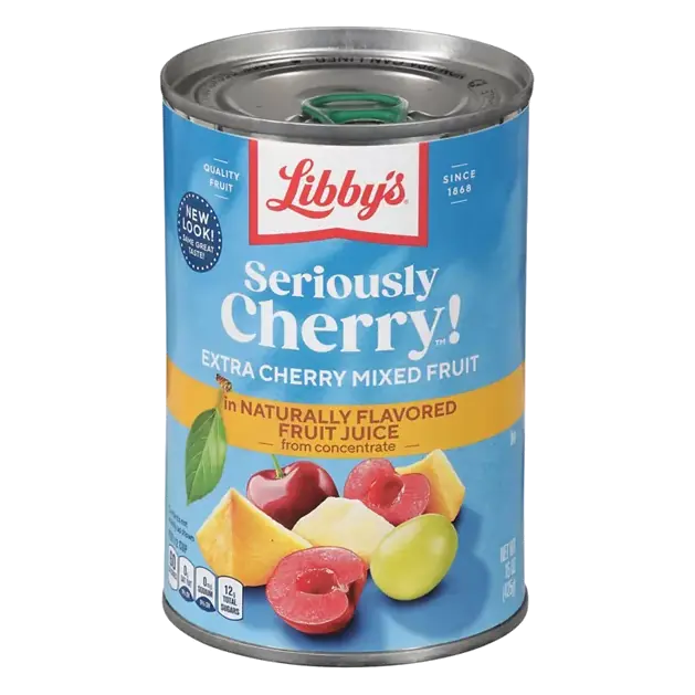 Seriously Cherry! Extra Cherry Mixed Fruit in Naturally Flavored Fruit Juice