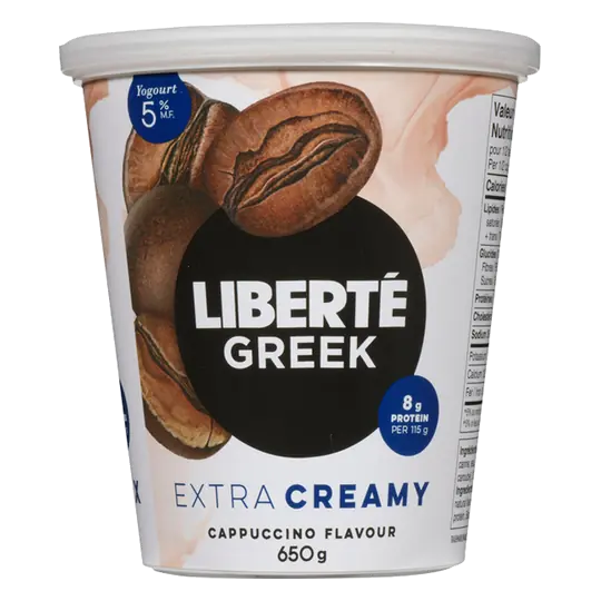 5% Greek Yogurt Cappuccino 650 g