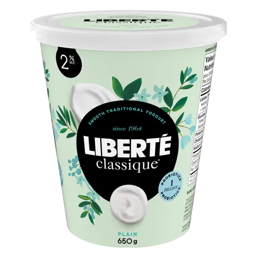 Classique 2% Smooth Traditional Yogurt Plain 650 g