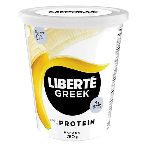 Greek Yogurt 0% Banana 750 g