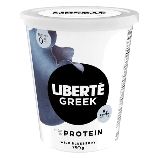 Greek Yogurt 0% Wild Blueberry 750 g