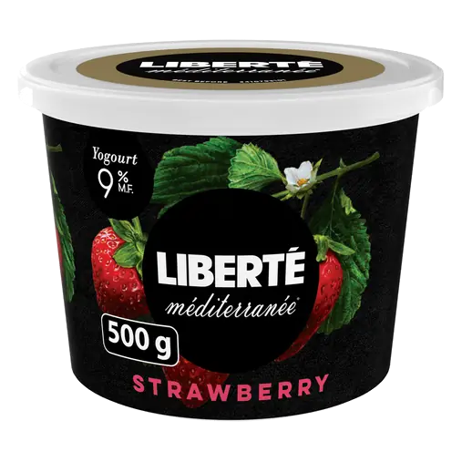9% Yogurt Méditerranée Strawberry 500 g