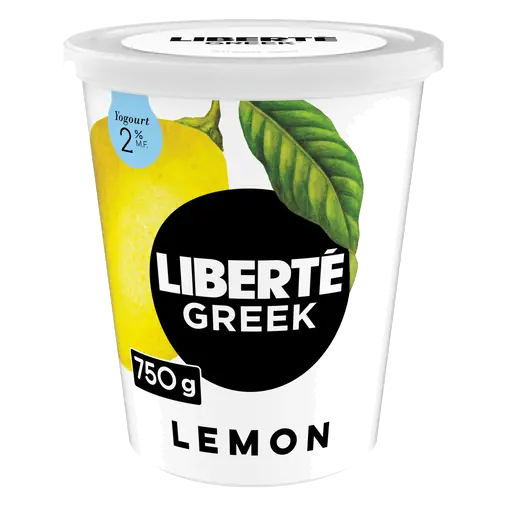 Greek 2% Yogurt Lemon High Protein 750 g