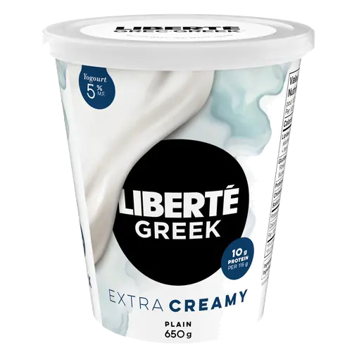 Greek 5% Extra Creamy Yogurt Plain High Protein 650 g