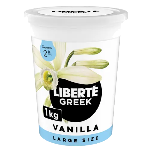 Greek Yogurt Vanilla 2% 1 kg