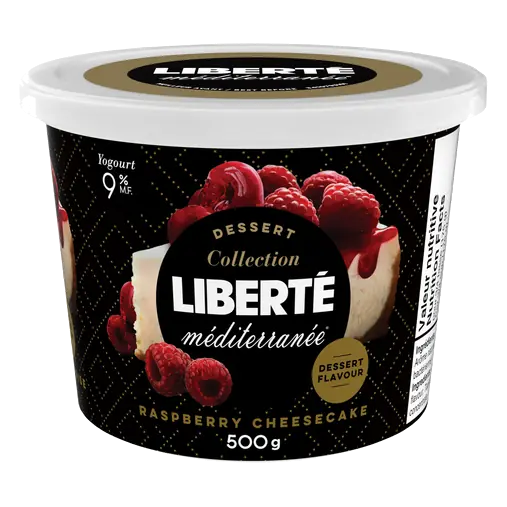Méditerranée 9% Yogurt Raspberry Cheesecake 500 g