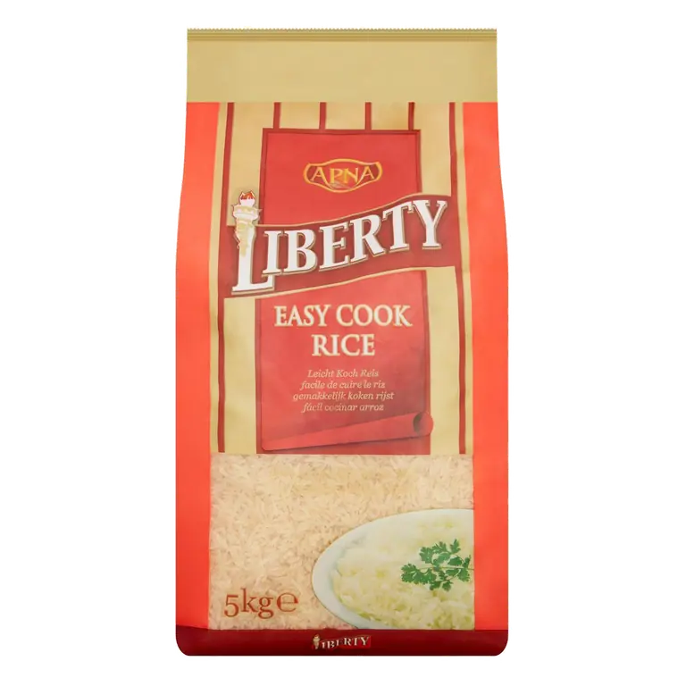 Liberty Easy Cook Long Grain Rice 5kg