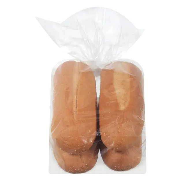 Plain Hoagie Rolls - 4 ct