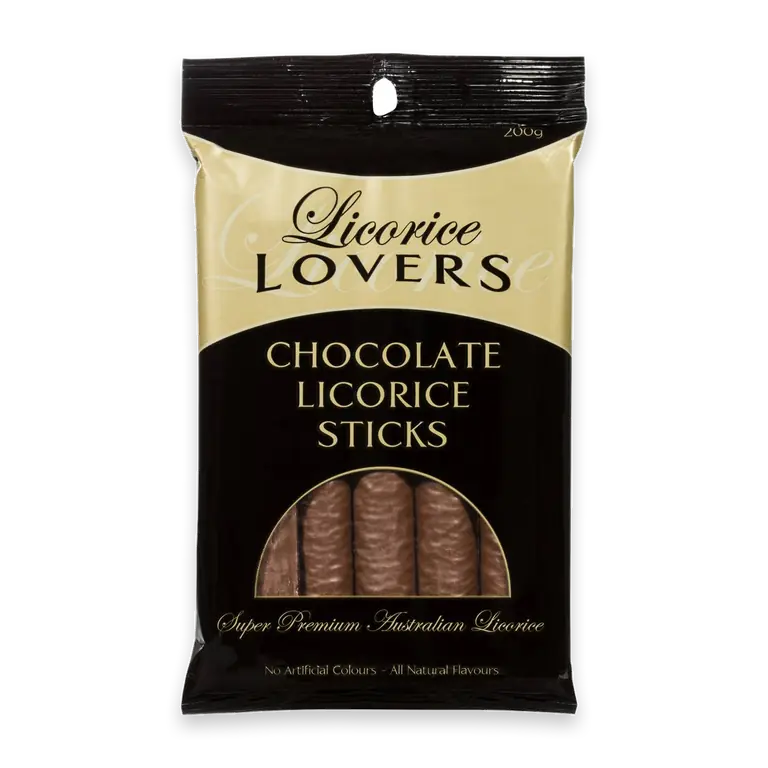 Chocolate Licorice Sticks