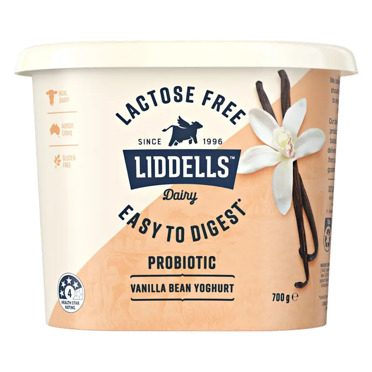 Lactose Free Probiotic Yoghurt Vanilla Bean