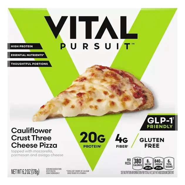 Cauliflower Crust Three Cheese Pizza
