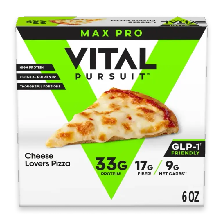 Vital Pursuit Cheese Lovers Pizza High Protein GLP-1 Friendly Frozen Pizza