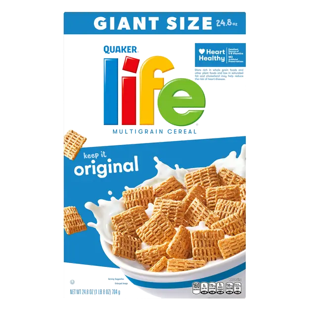Quaker Life Original Multigrain Cereal Giant Size