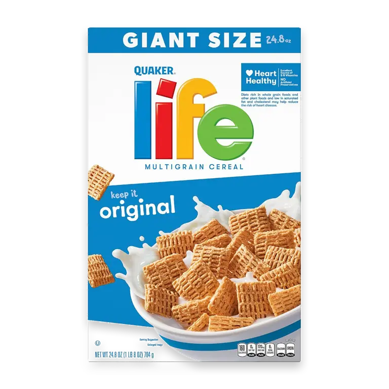 Quaker Original Life Giant Size Cereal