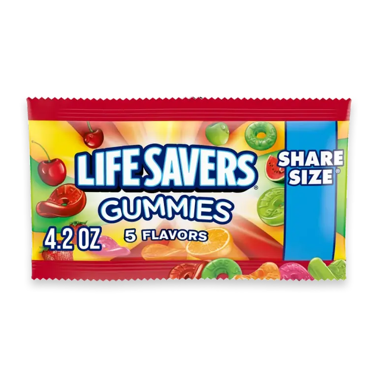 Gummies 5 Flavors Gummy Candy Share Size Bag