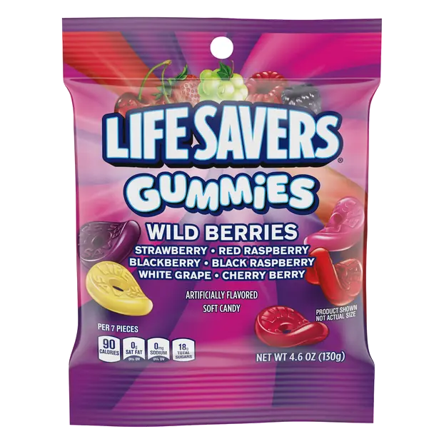 Gummies Wild Berries Soft Candy