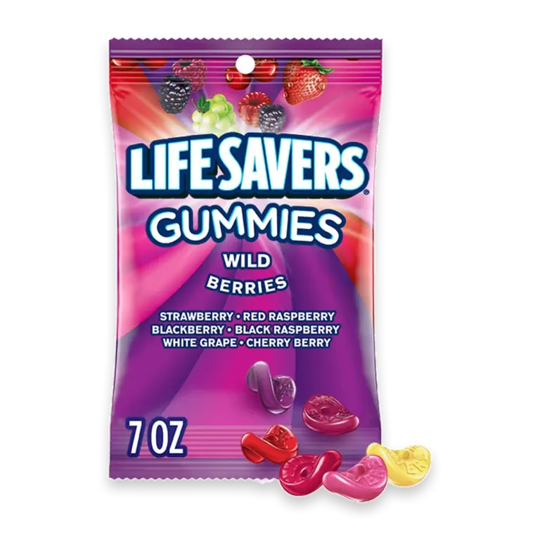 Gummy Candy Wild Berries Bag