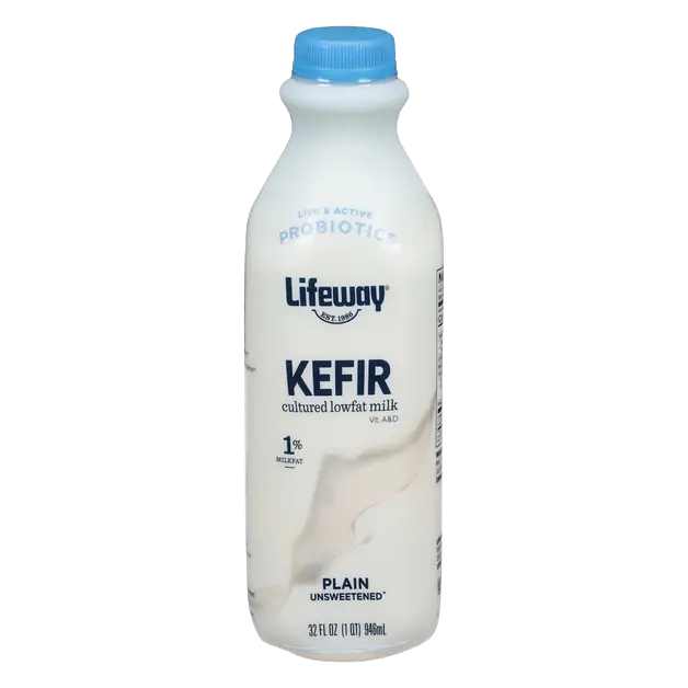 Low Fat Unsweetened Plain Probiotic Kefir