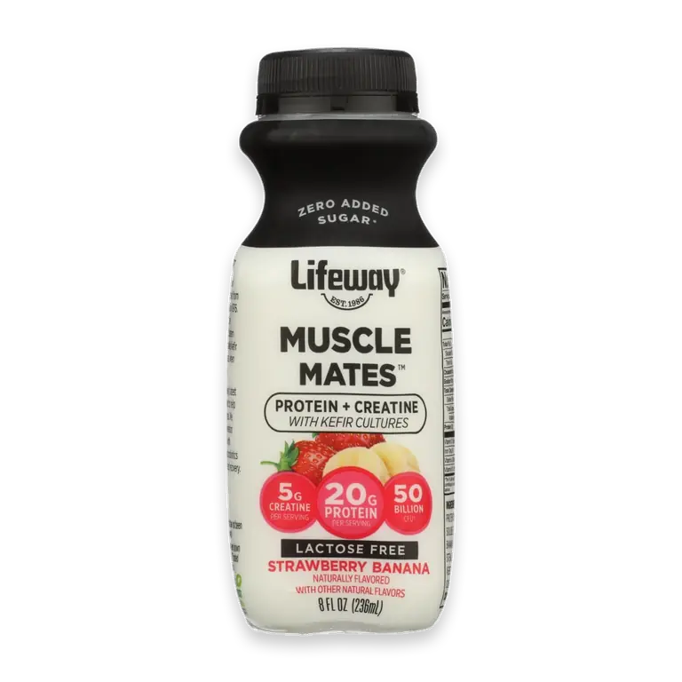 Muscle Mates Strawberry Banana Protein + Creatine Drink