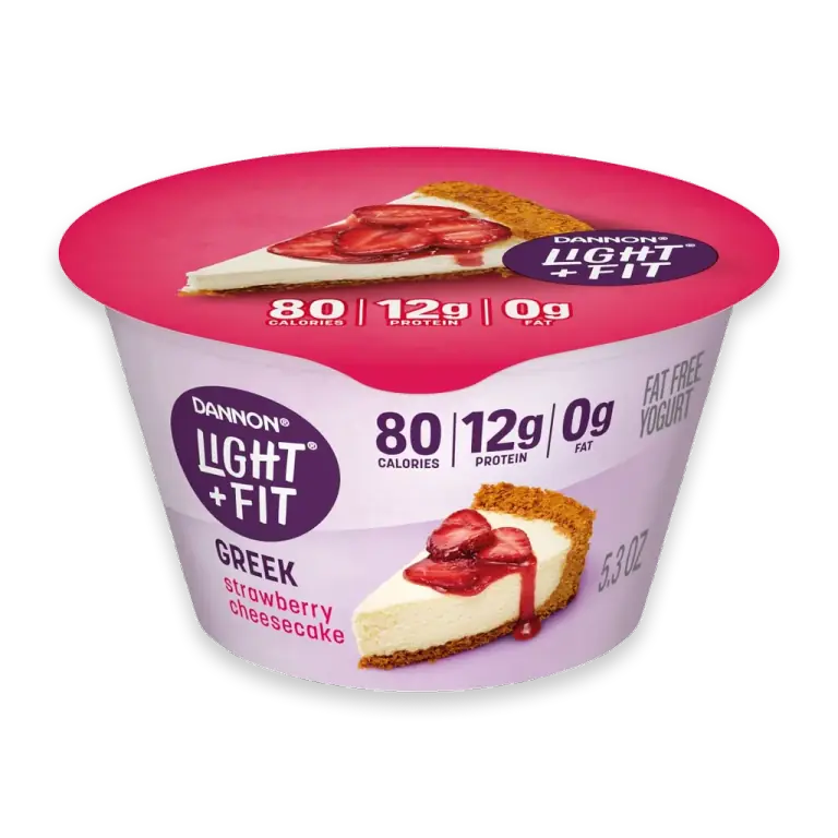 Strawberry Cheesecake Fat Free Greek Yogurt Cup