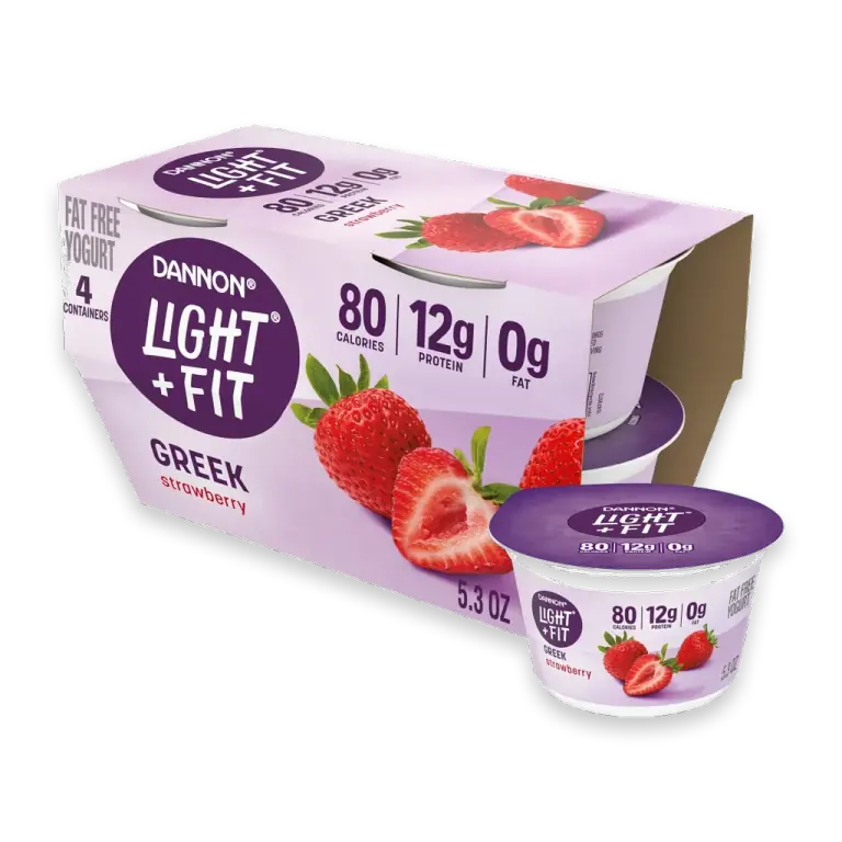Strawberry Fat Free Greek Yogurt Cups