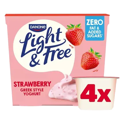 Strawberry Greek Style Yogurts