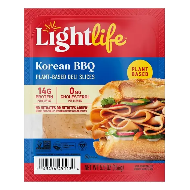 Deli Slices, Plant-Based, Korean BBQ