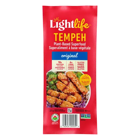 Organic Plant-Based Tempeh Original 227 g