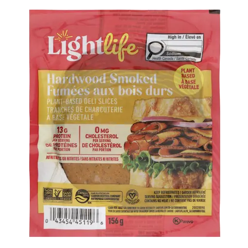 Plant-Based Deli Slices Hardwood Smoked 156 g