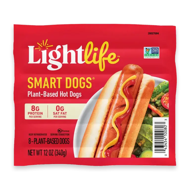 Smart Dogs Plant-Based Vegan Hot Dogs