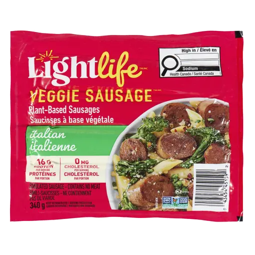 Smart Plant Based Sausage Italian 340 g
