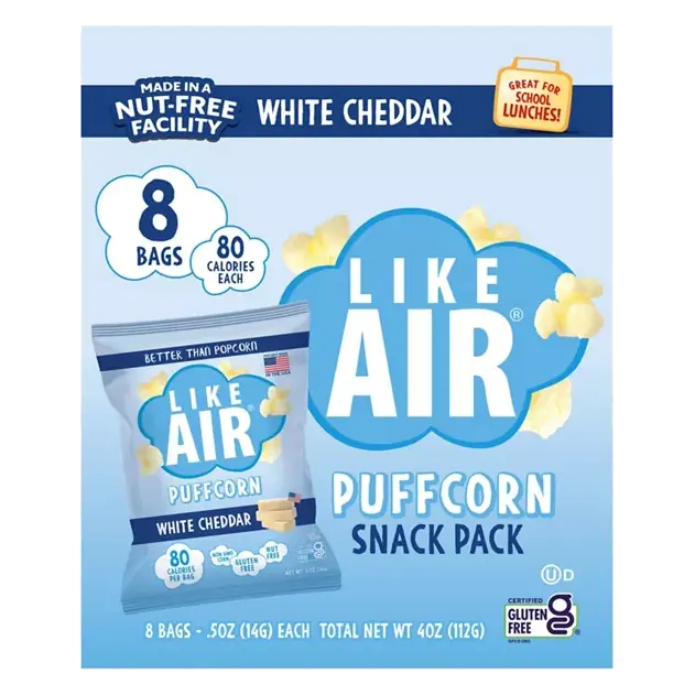 White Cheddar Puffcorn Snack Pack